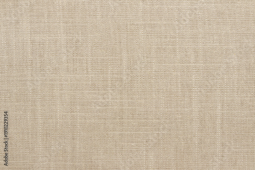 Brown linen fabric cloth texture background, seamless pattern of natural textile.