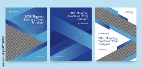 Brochure & Report Cover Template and Corporate Business Flyer Poster Layout with Modern Creative Style