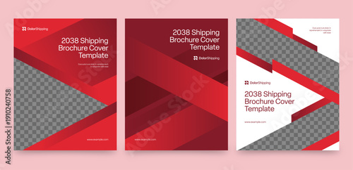 Brochure & Report Cover Template and Corporate Business Flyer Poster Layout with Modern Creative Style