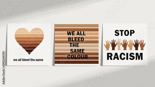 diversity and inclusion heart, hands, and color equality