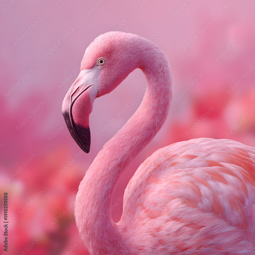 Fototapeta premium flamingo 