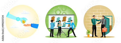 Artificial intelligence technology, business team collaboration, offboarding process.