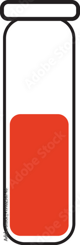 Free Download Blood Test tubes vector icon. filled flat sign for mobile concept and web design.Laboratory glass symbol. - GFXLoad