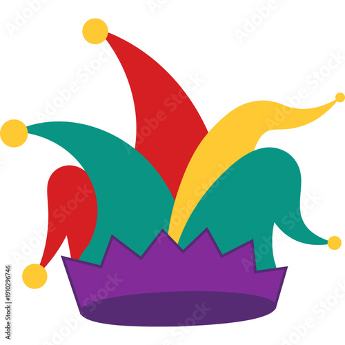 April Fools Hat Illustration