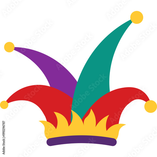 April Fools Hat Illustration