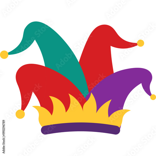 April Fools Hat Illustration