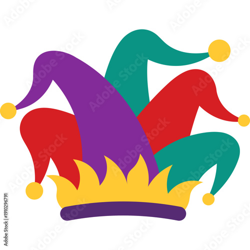 April Fools Hat Illustration