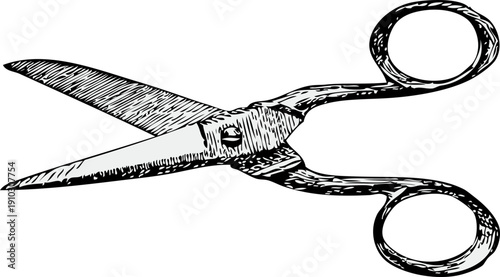 scissors vector illustration