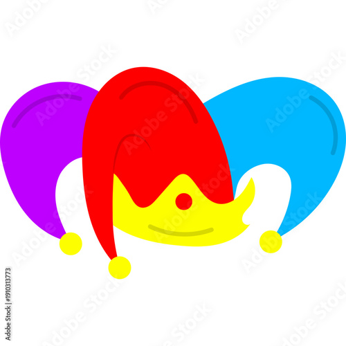 April Fools Hat Illustration