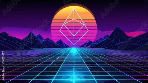 bridge over the city