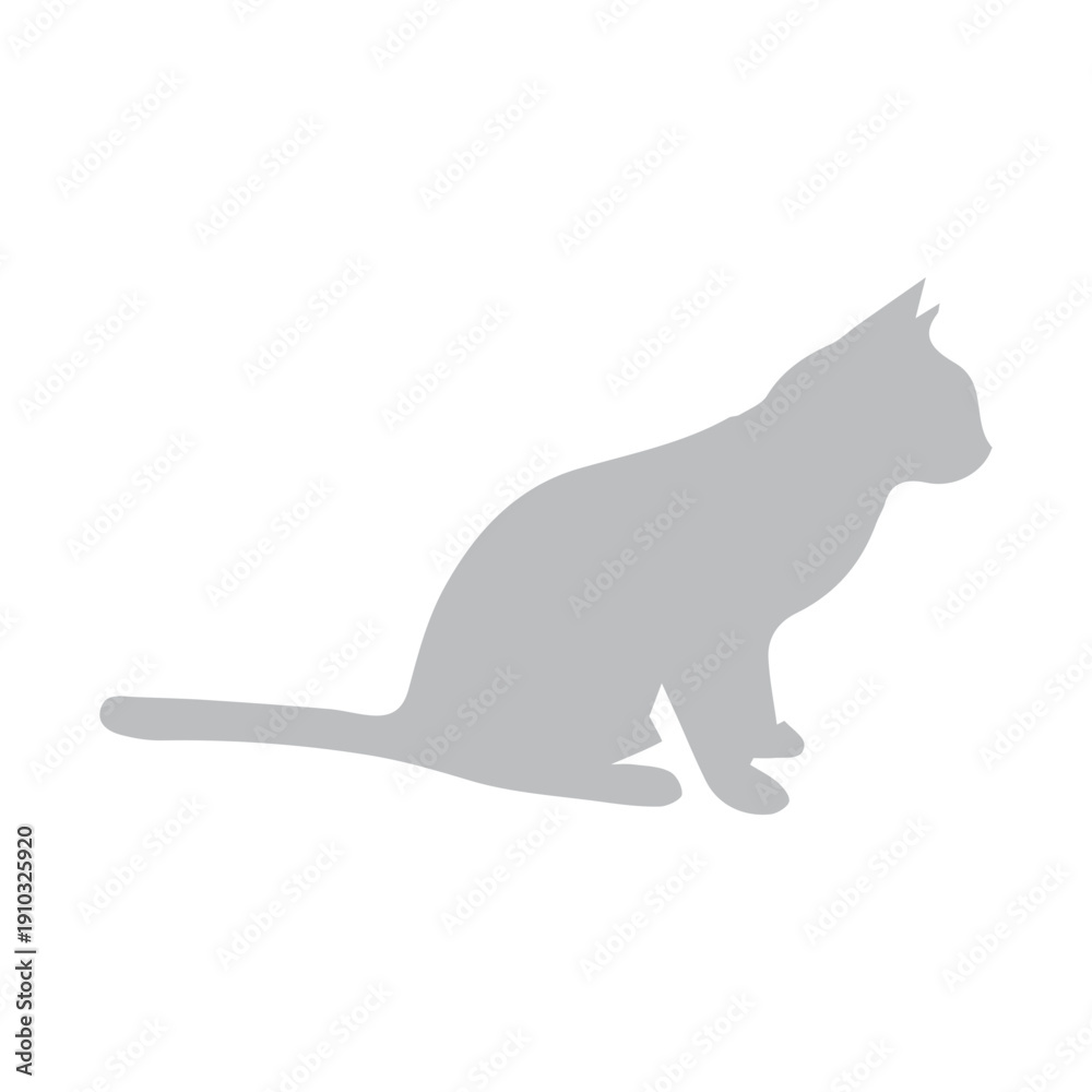 Obraz premium Cat Silhouette