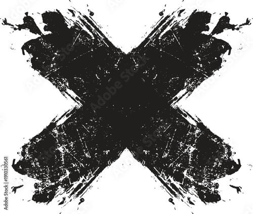 Mega bundle of different ink brush strokes:rectangle,square and round freehand drawings.Ink splatters,grungy painted lines,artistic design elements