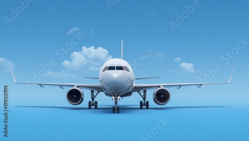 airplane at the airport