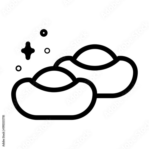 gold ingot line icon