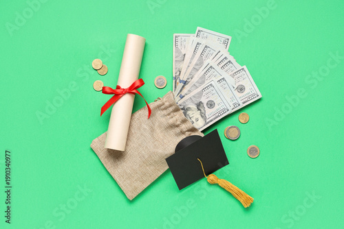 Composition with graduation...