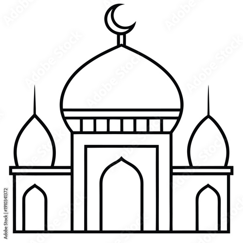 taj mahal vector