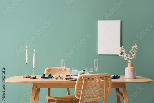 Elegant table setting with ...