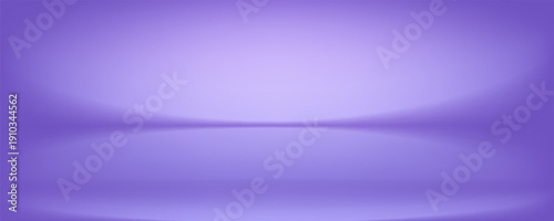 Abstract gradient podium background. Violet, purple and lilac empty 3d studio backdrop. Clean scene for product presentation mockup template. Vector illustration