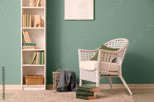 Interior of stylish home li...
