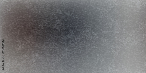 Silver gray seamless metal bg with swirl scratches. Grey scratched aluminum background with a texture of scuffs. Vector illustration of aged stainless steel plate.