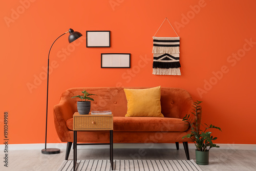 Interior of stylish living ...