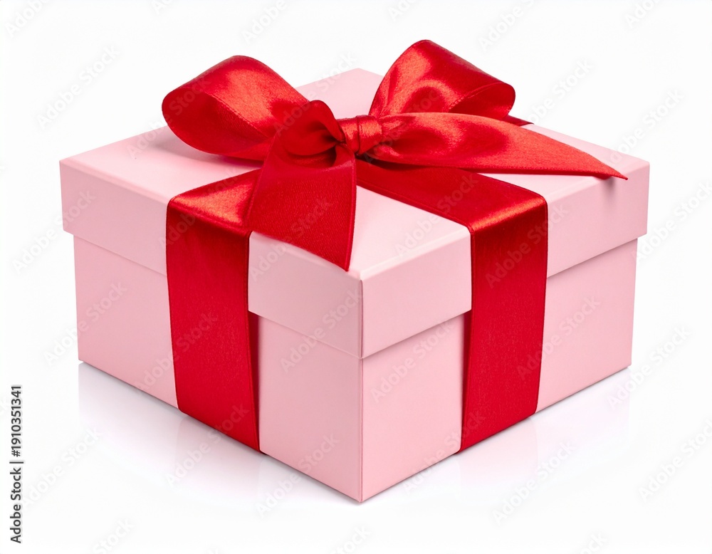 Obraz premium Geschenkbox mit roter Schleife
