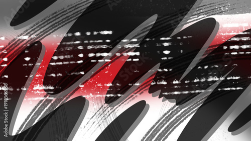 現代的　モノクロ　和風　抽象テクスチャ