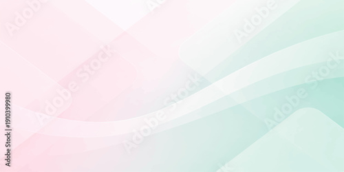 Abstract blue and pink wave lines with smooth colorful light gradients creating a modern digital background design