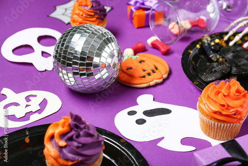 Disco ball with gift boxes,...