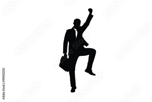 Businessman, Celebrating Achievement