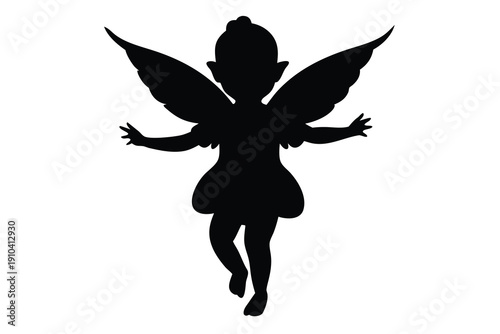 Fairy, Pixie Silhouette