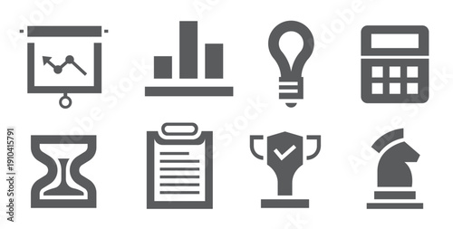 set of business icons 