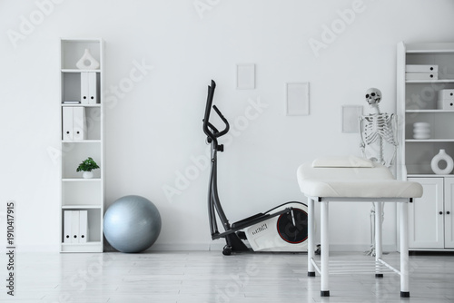 Interior of physiotherapist...