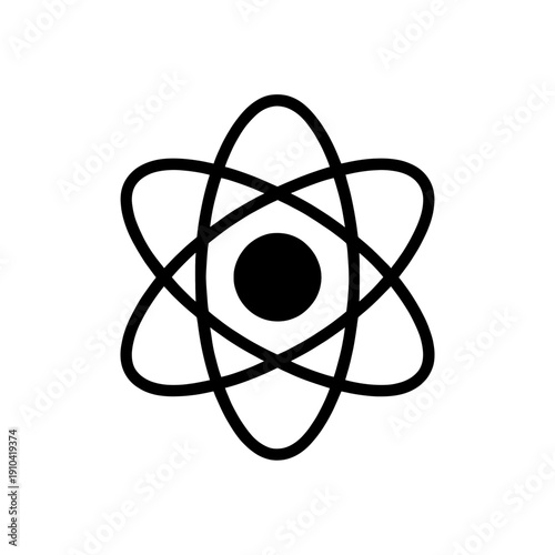 Atomic Structure Science Icon