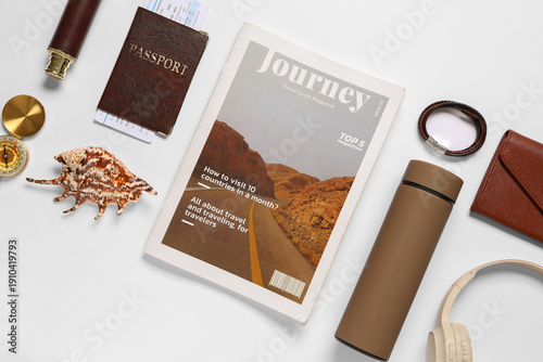 Composition with magazine, ...