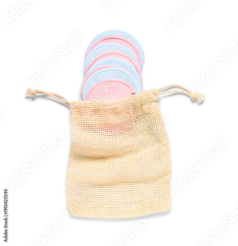 Reusable cotton pads with b...