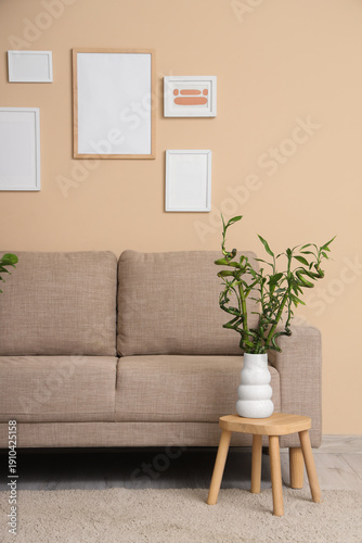 Interior of stylish living ...