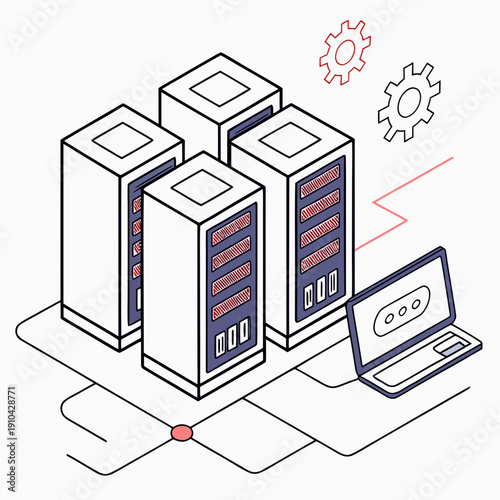 Edge computing nodes processing data locally, visualized as interconnected devices for decentralized network management.
