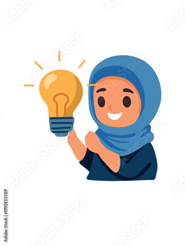 young inventor creating futuristic device at home