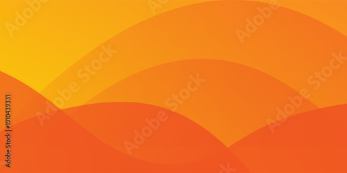 Abstract Blurry Orange Yellow Wave Background Design  Fresh Orange Yellow Stylish Background Template Vector nice orange energy gradient