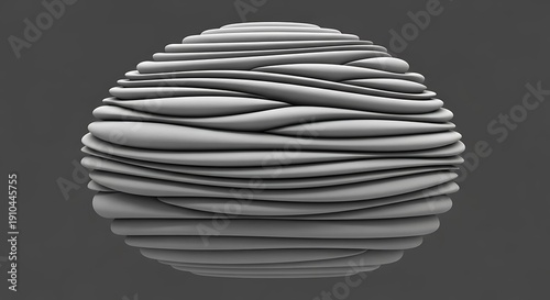 abstract 3d sphere