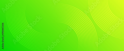 A modern neon green and yellow gradient background featuring subtle concentric circular lines. Ideal for energetic technology headers and fresh digital branding.