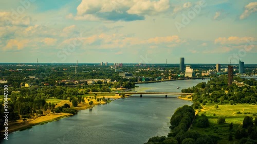 Wallpaper Mural Riga is capital and largest city of Latvia Torontodigital.ca