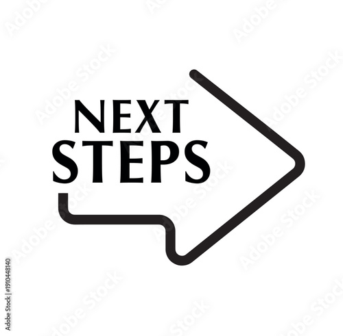 next step text