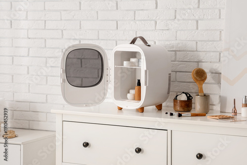 Small cosmetic refrigerator...