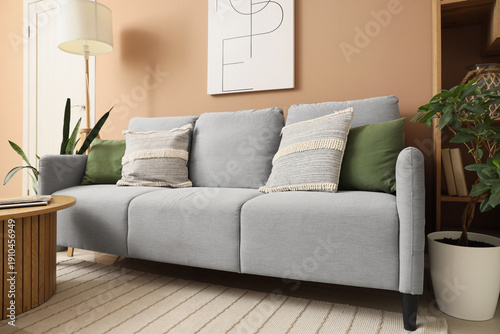 Interior of living room wit...