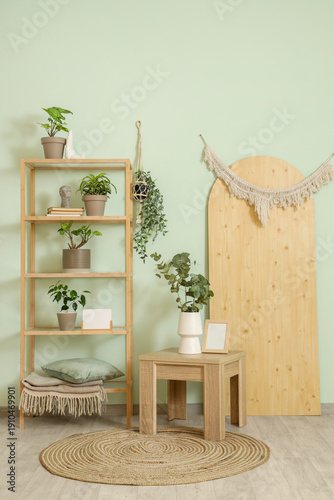 Interior of living room wit...
