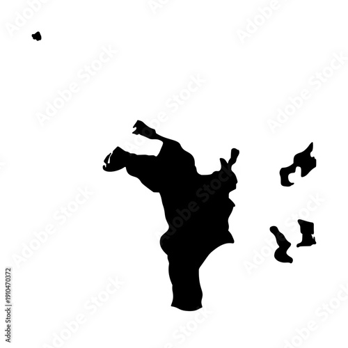 Sharjah United Arab Emirates city map silhouette vector illustration