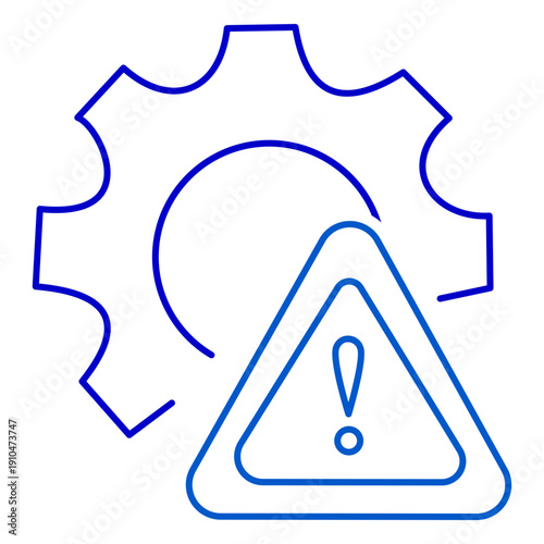 Error System Caution Symbol