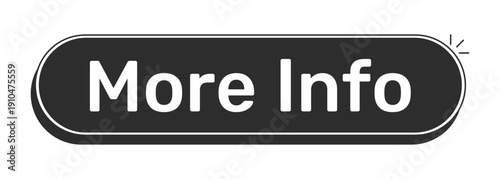 Get started rounded modern black UI element. Onboarding tool. Initiation launching feature. User begin. First step. Monochrome clickable button. Flat web CTA with white bold text. Rubik font used